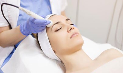 Ultrasons pour visage chez Spa Jouvence